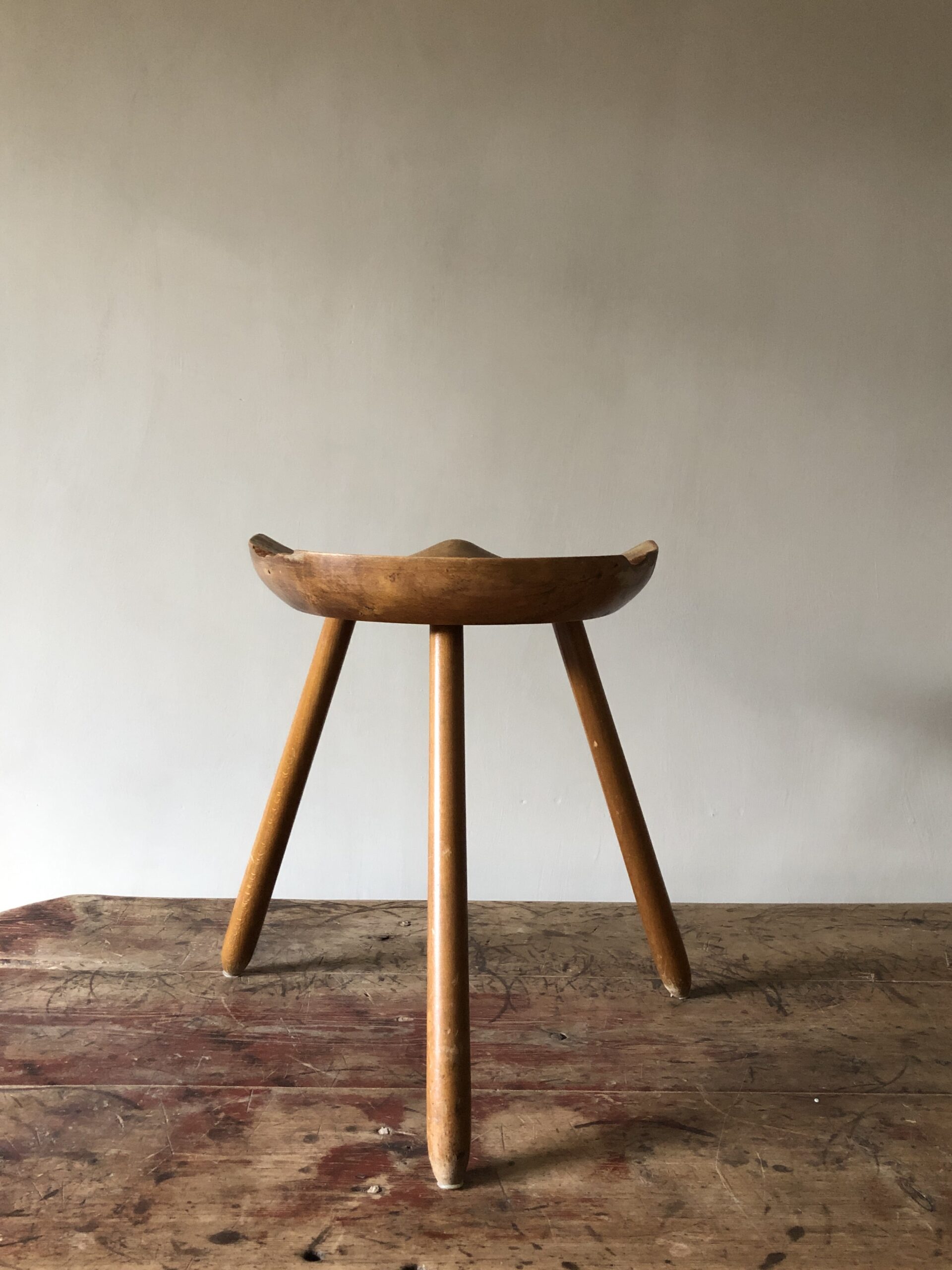 Danish Tripod Stool - Image 8