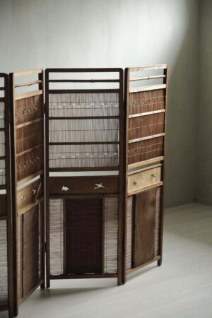 Wabi Sabi Antique Japanese Room Divider from, Originally from Japan Late 1800s