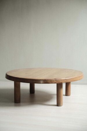 Coffee Table in Solid Elm by Pierre Chapo, Model No. T02, France, C. 1970s
