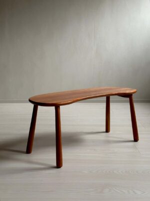 A Vintage Side Table in Mahogany by Josef Frank for Svenkt Tenn, Sweden 1970s