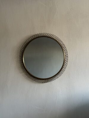 Mid-Century Italian Wall Mirror, c. 1950s