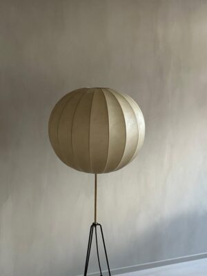 Mid-Century Italian Cocoon Floor Lamp, c. 1950s