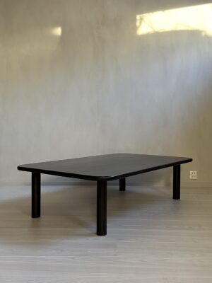 Mid-Century Ebonized Coffee Table, Scandinavia C. 1960s