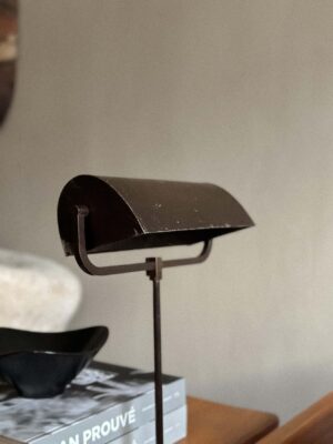 Midcentury Industrial Table Lamp, Scandinavia, circa 1930-1940s