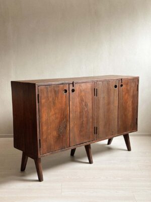 Pierre Jeanneret '1896-1967' 'PJ-R-14-A' Storage Unit, India, 1950s