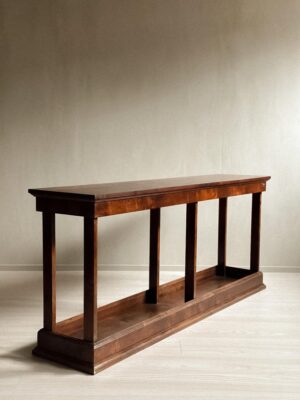 An Art Deco Console Table, Birch Wood, Scandinavia c. 1930s