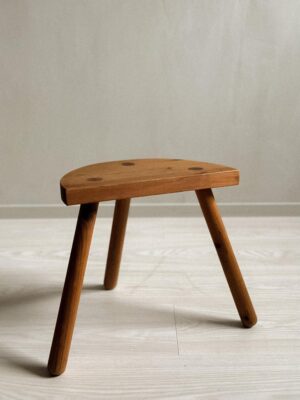 A Mid-Century Scandinavian Milking Stool, Norway c. 1960s