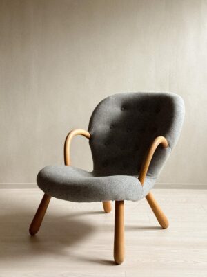 A Vintage Clam Chair, by Arnold Madsen for Vik & Blindheim, Norway 1953