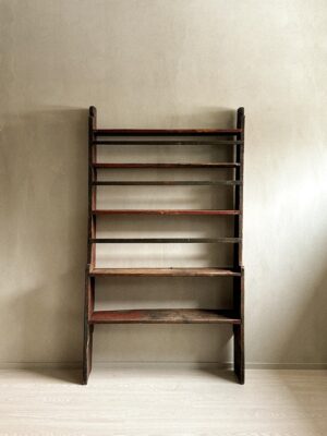 Antique Pine Book Shelf, Wabi Sabi , Scandinavia 1800s