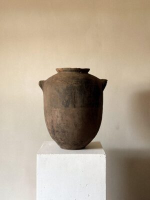 Antique Wabi Sabi Pot, 17.72 in, East-Europe c. early 1900s