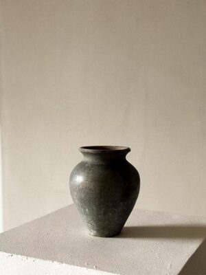 Wabi Sabi Terracota Pot, Denmark c. early 1900s