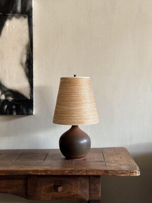 Mid-Century Ceramic Table Lamp, Denmark, c. 1950s
