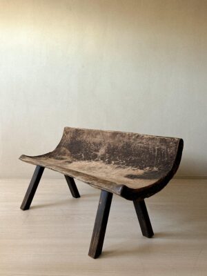 Antique 1600s Bridal Bench, Scandinavian Wabi Sabi