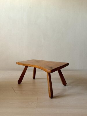 Brutalist Side table, Wabi Sabi style, France, circa 1970s