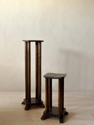 A Pair of Art Deco Pidestalls, Unknown designer, Norway c. 1930s