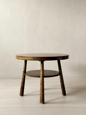 Art Deco Side Table with Club Feet, Norway, c. 1920s