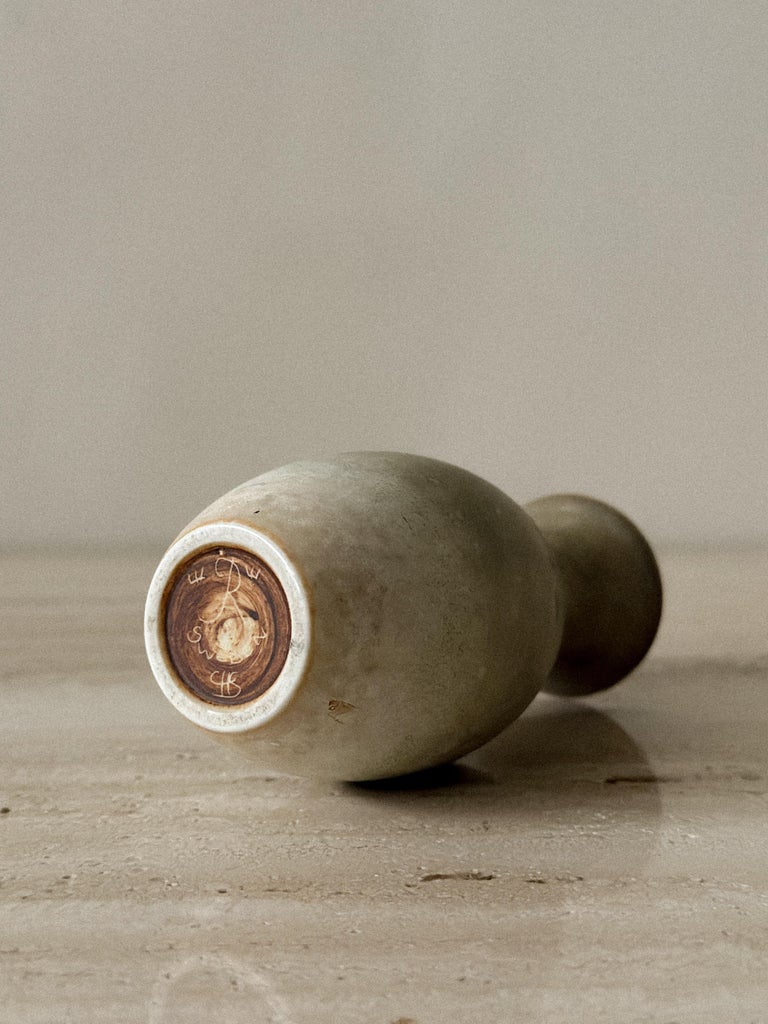 Vintage Stoneware Vase by Carl-Harry Stålhane for Rörstrand, Sweden, 1950s - Image 6