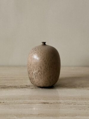 Vintage Mid-Century Modern Stoneware Vase, Spain, c. 1950s