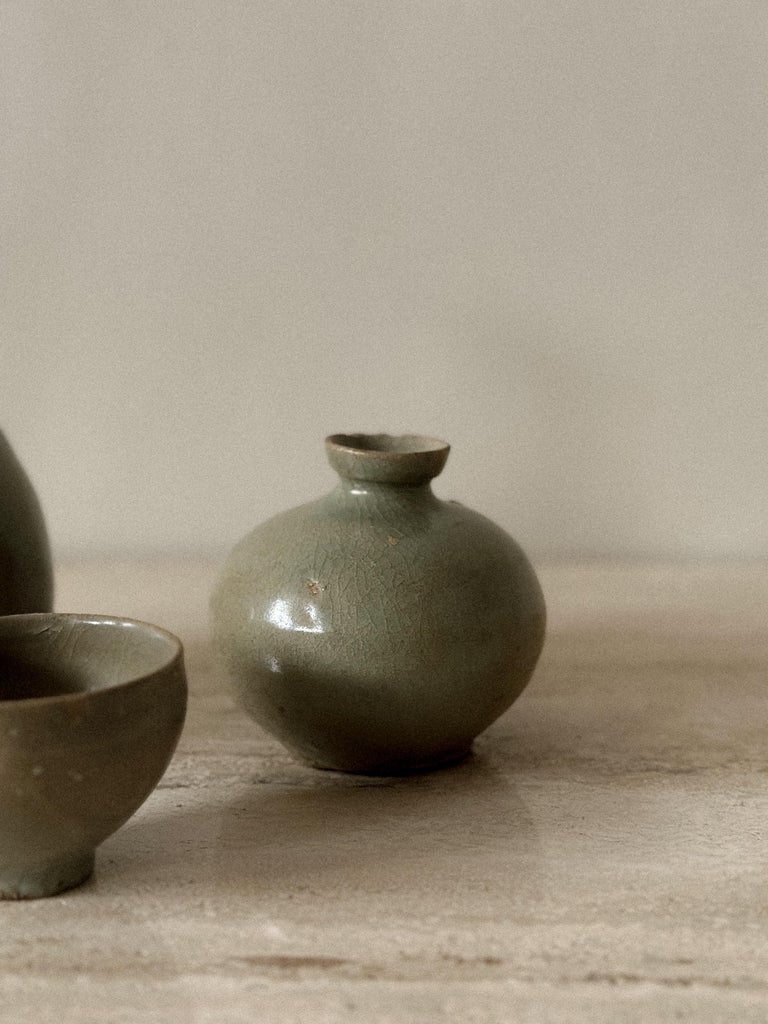 Antique Vase, Cup, and Jar, Korea, Joseon Dynasty (1392–1910) - Image 9