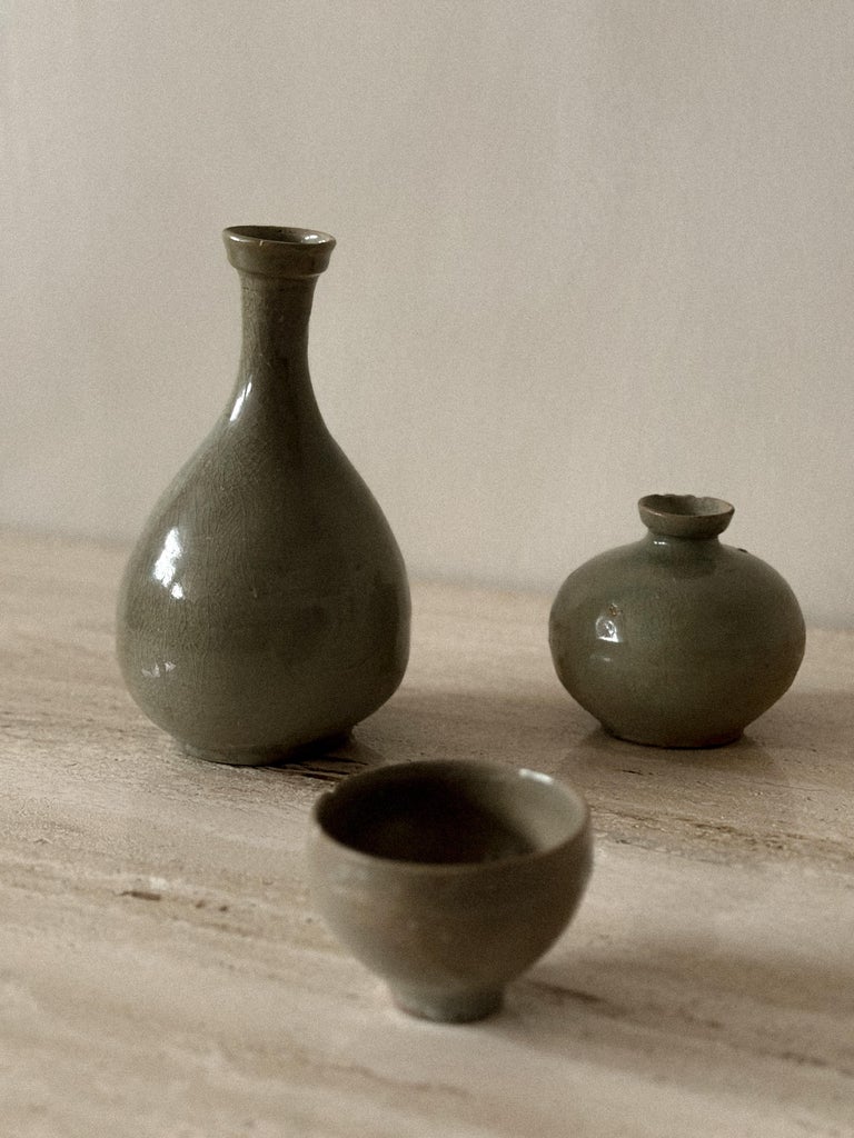 Antique Vase, Cup, and Jar, Korea, Joseon Dynasty (1392–1910) - Image 8