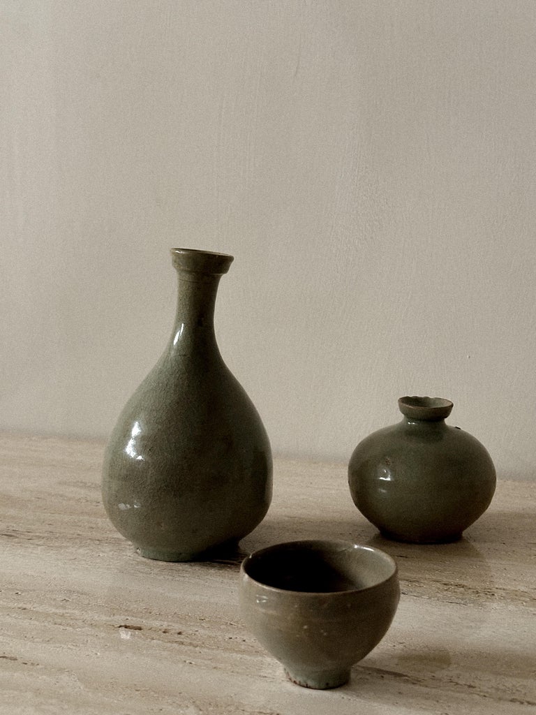 Antique Vase, Cup, and Jar, Korea, Joseon Dynasty (1392–1910) - Image 7