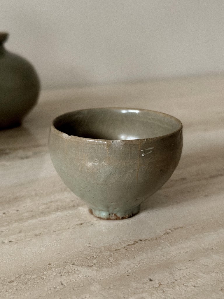 Antique Vase, Cup, and Jar, Korea, Joseon Dynasty (1392–1910) - Image 6