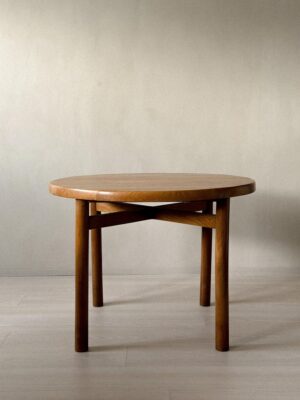 Vintage "Meribel" dining table attributed to Charlotte Perriand, France, 1950s.