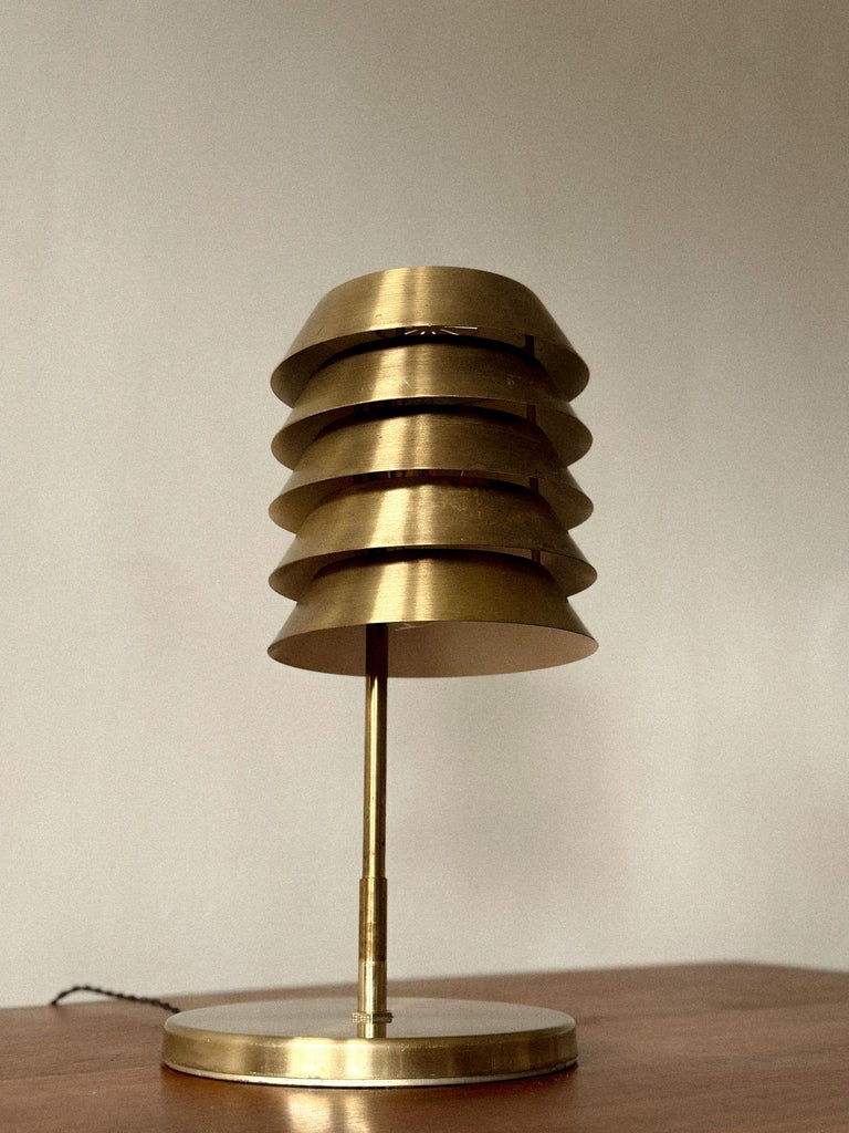 Rare Norwegian mid-century lamp with minimalist design