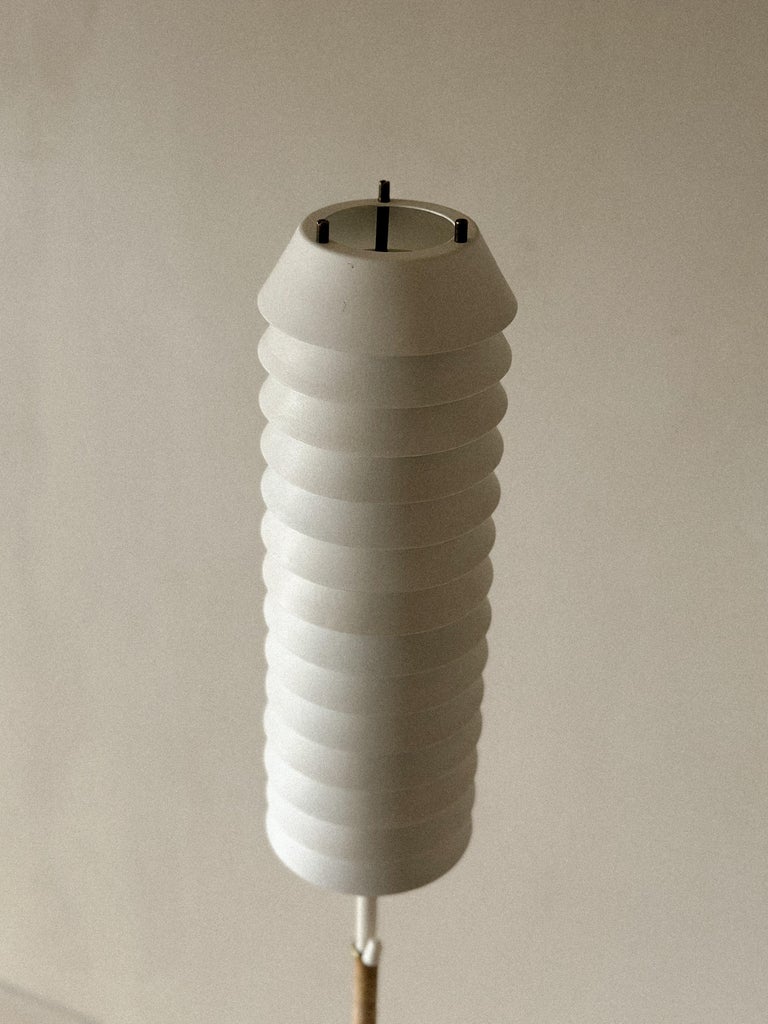 Maija the Bee lamp illuminated in dim space