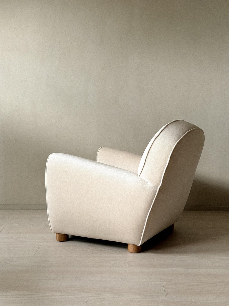 Bruksmann Valette Chair with minimalist Art Deco form