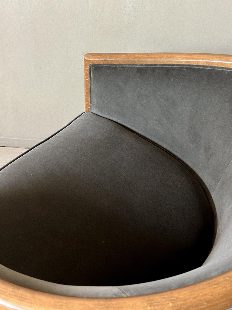 Velour detail showing soft texture and tonal variation