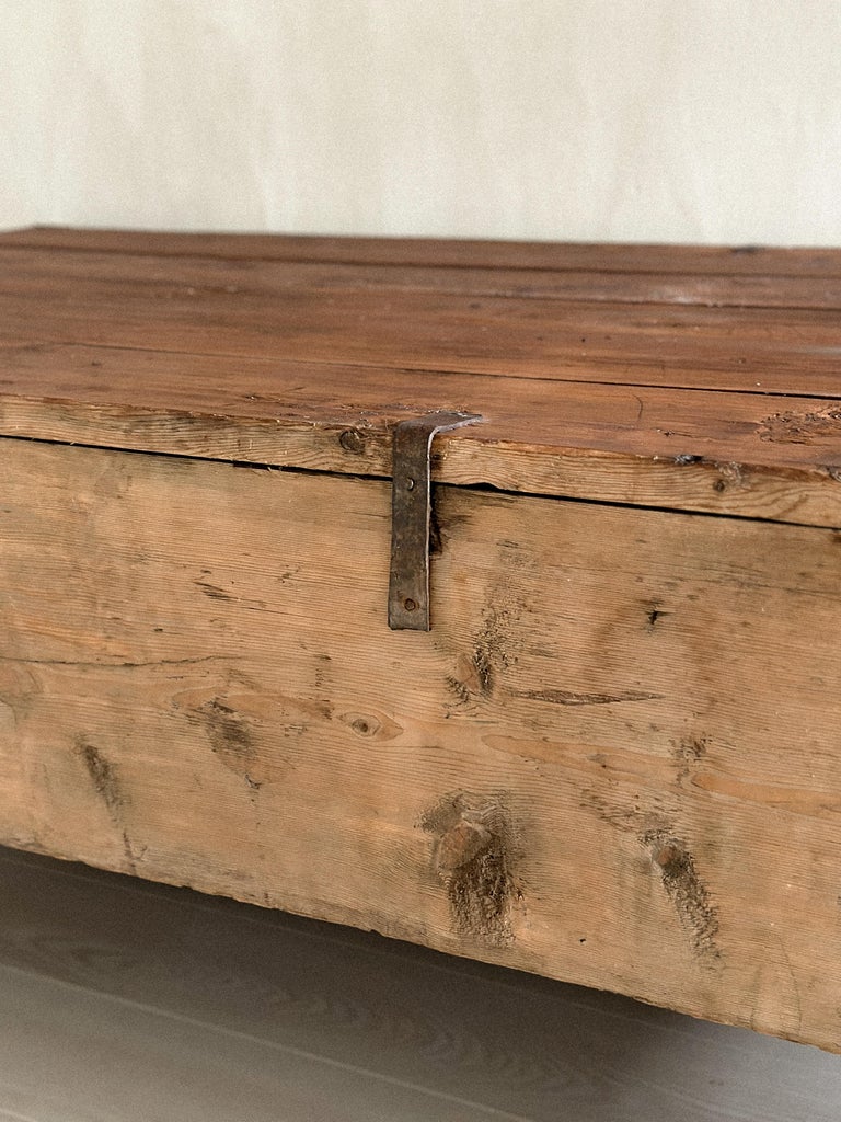 Heavy wooden form with subtle detailing