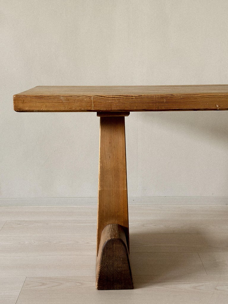 Utö Library Table by Axel Einar Hjorth for Nordiska Kompaniet, Sweden, 1932 - Image 6
