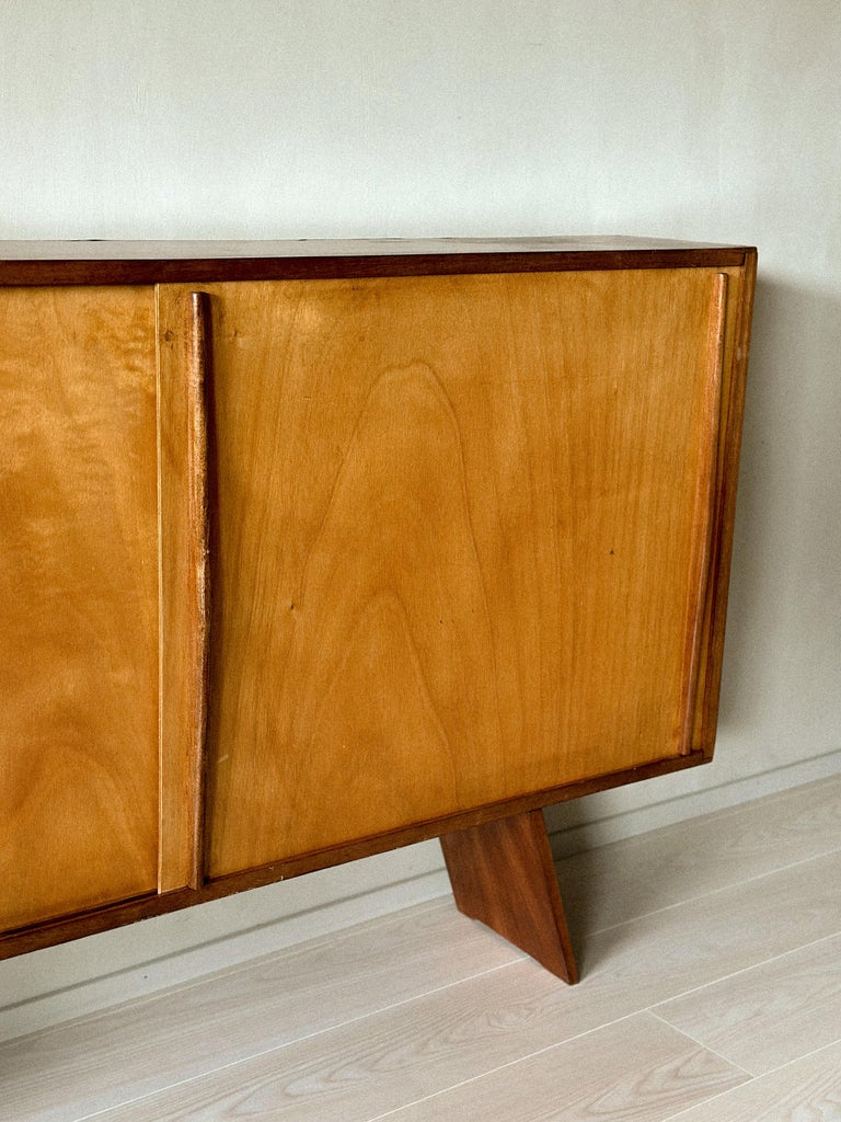 A Vintage Sideboard in style of Charlotte Perriand, France, c. 1950s - Image 15