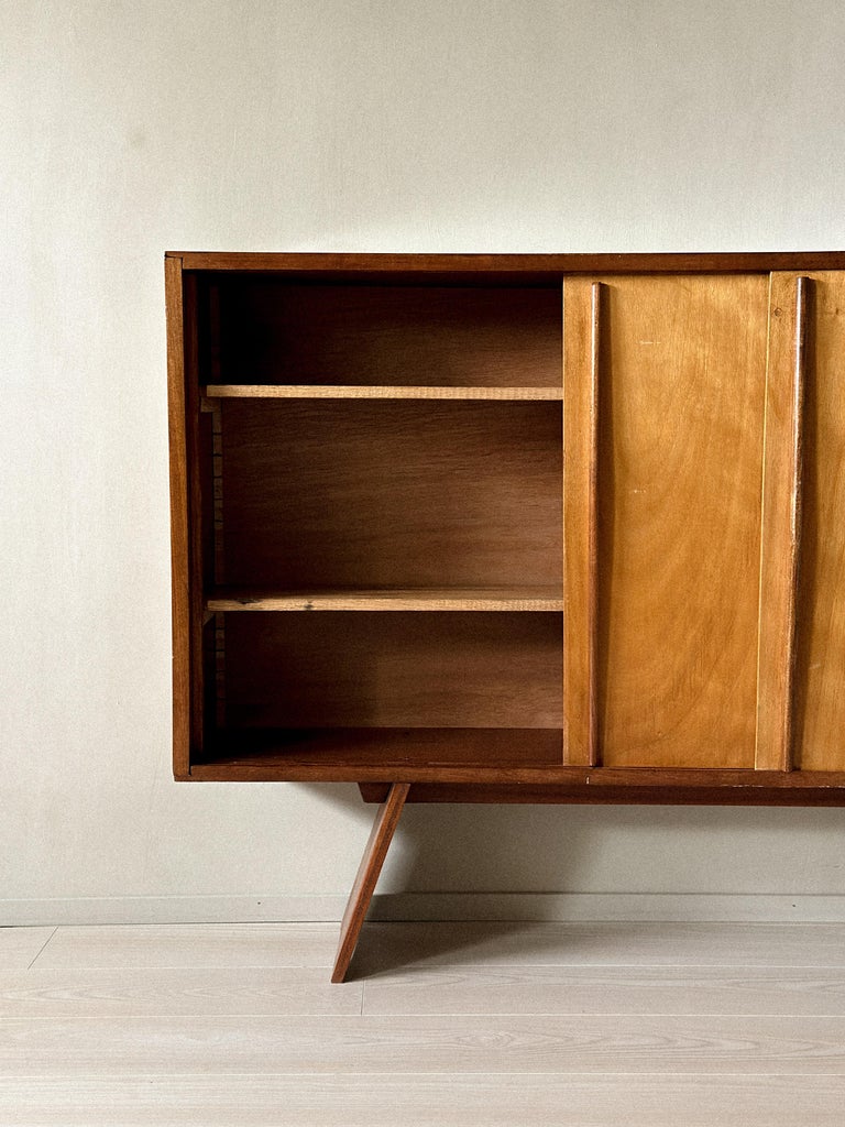 Vintage French cabinet with patina and character