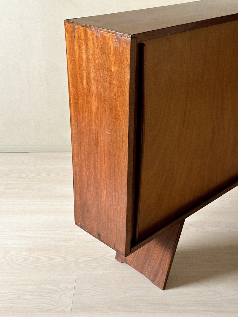 A Vintage Sideboard in style of Charlotte Perriand, France, c. 1950s - Image 7