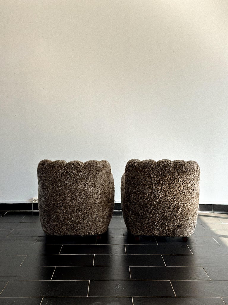 Danish cabinetmaker chairs from behind