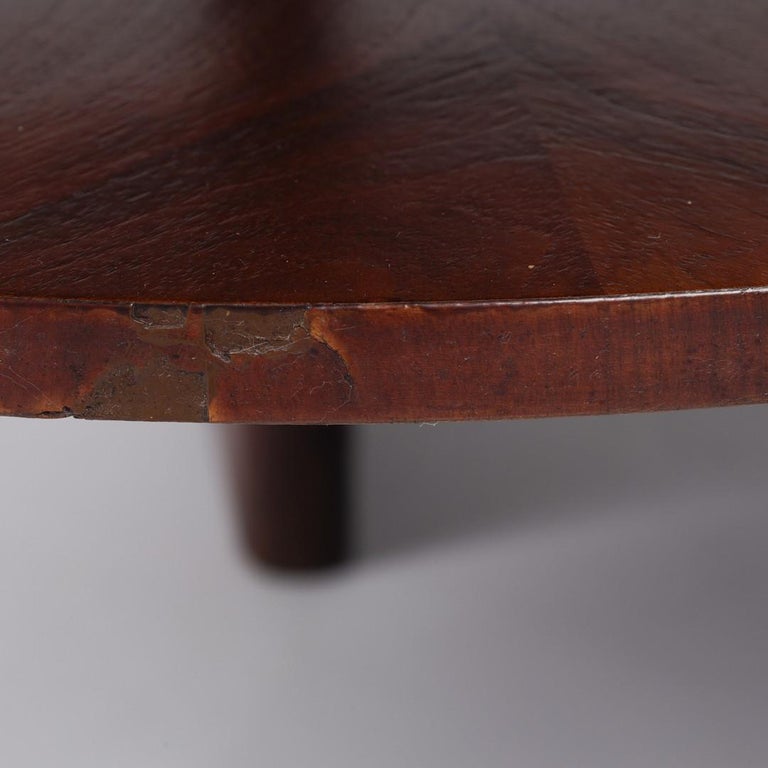 Art Deco, Danish Cabinetmaker Circular Side Table, c. 1930/40s - Image 7