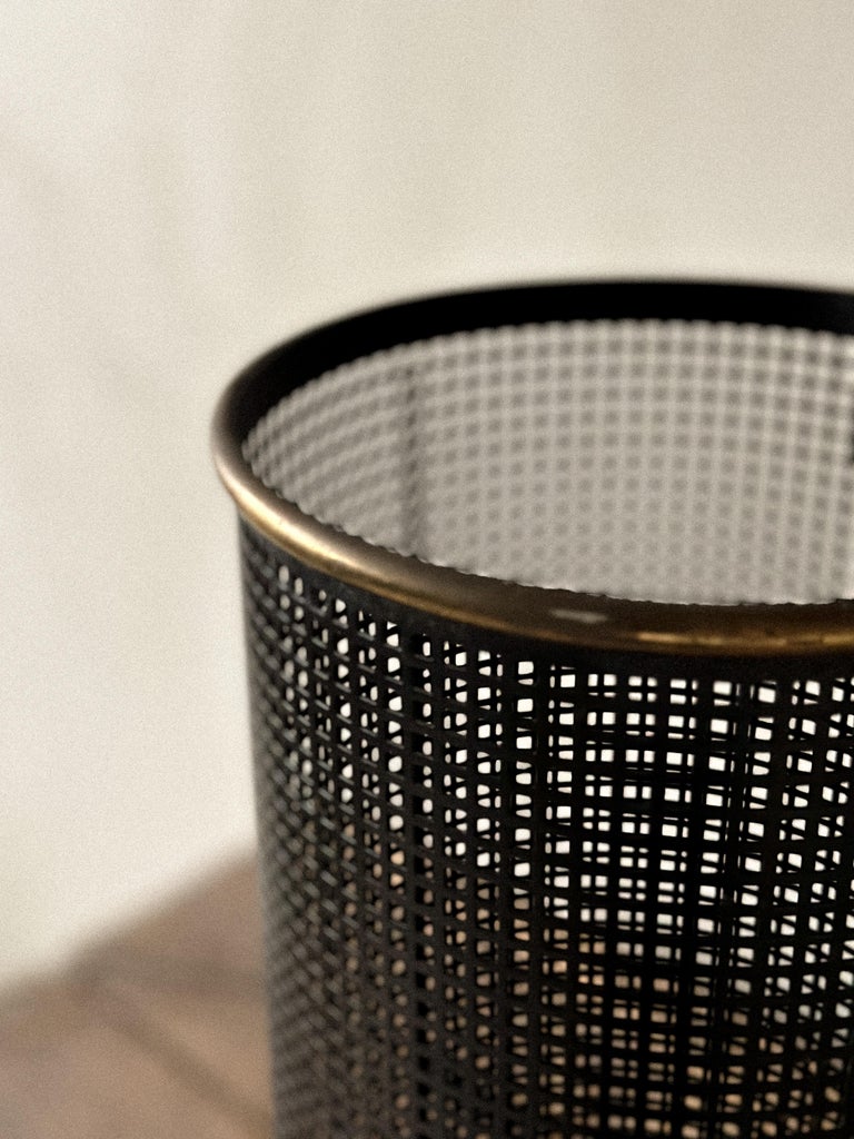 French Industrial Table Lamp, in the manner of Mathieu Matégot, France, c 1950s - Image 6