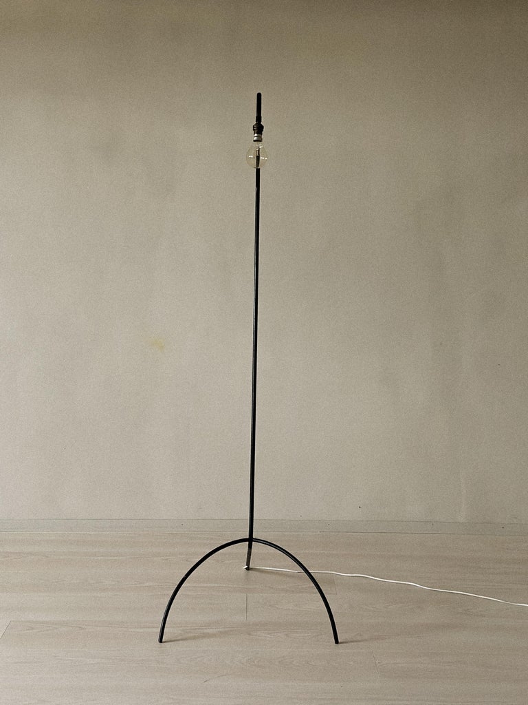 French Mid-Century Modern Industrial Floor Lamp, France, circa 1950s - Image 3