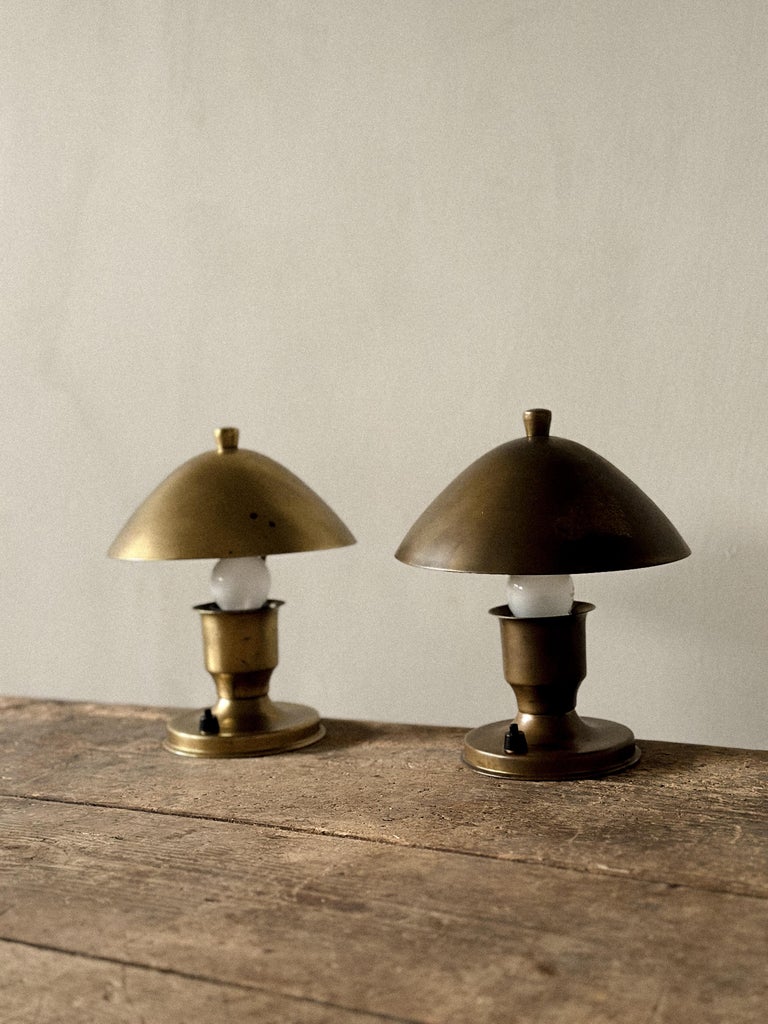 Pair of Mid-Century Table Lamps, Brødrene Sæther, Scandinavia, circa 1950s - Image 2