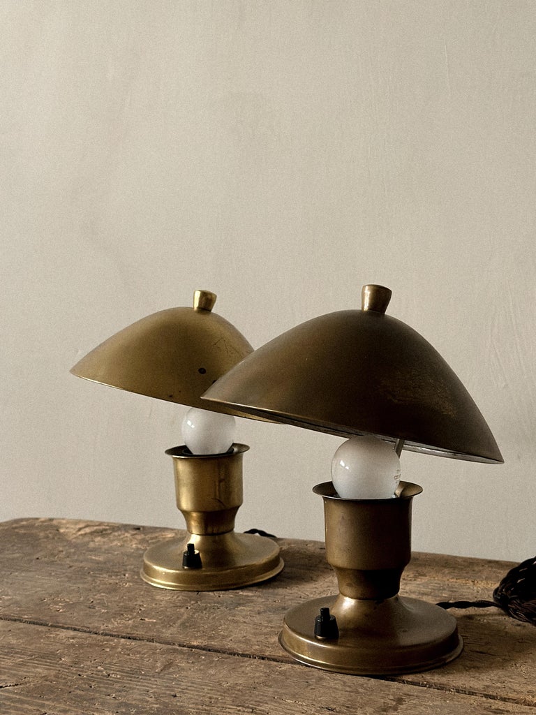 Pair of Mid-Century Table Lamps, Brødrene Sæther, Scandinavia, circa 1950s - Image 5