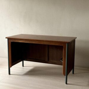 Vintage “Surveillant” desk attributed to Ateliers Jean Prouvé, France, c. 1960s