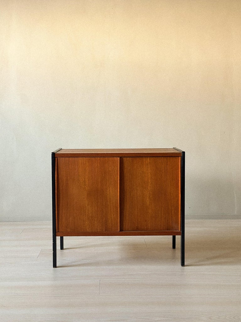 A Mid-Century Modern Cabinet, in Style of Jean Prouvé, Sweden c. 1950s - Image 2
