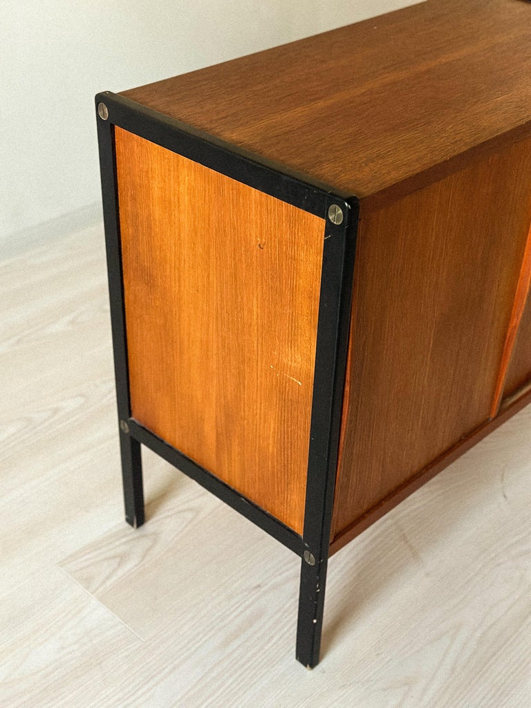 A Mid-Century Modern Cabinet, in Style of Jean Prouvé, Sweden c. 1950s - Image 3