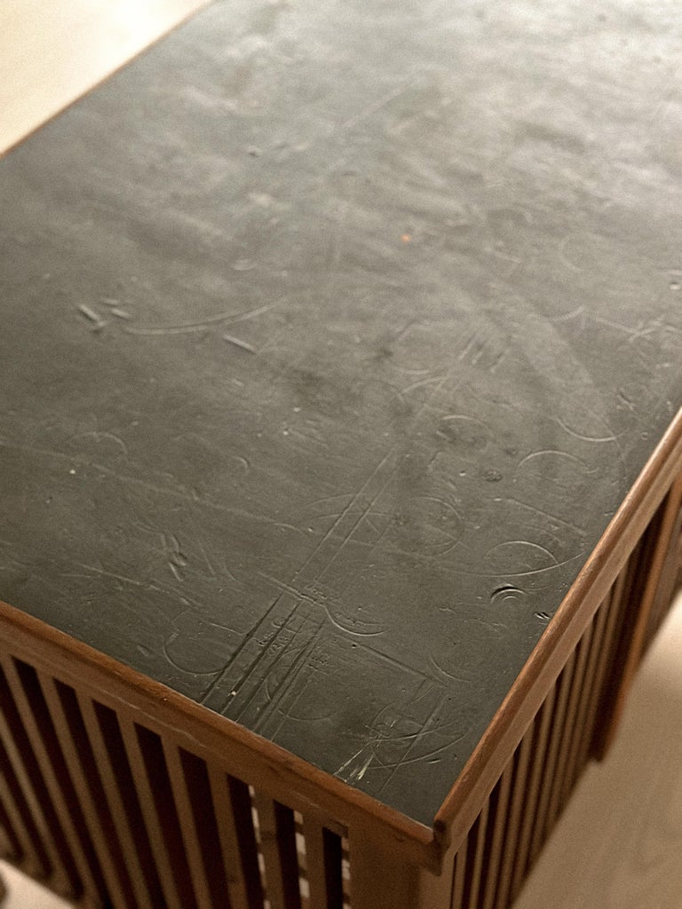 A Vintage Norwegian Postal Work Desk, c. 1930 - Image 9