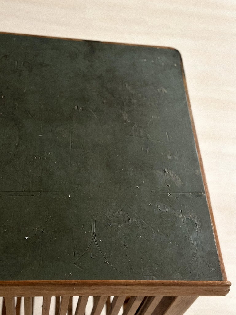 A Vintage Norwegian Postal Work Desk, c. 1930 - Image 8