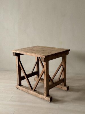 A Pine Working Table on Castors, Norway, c. 1920s