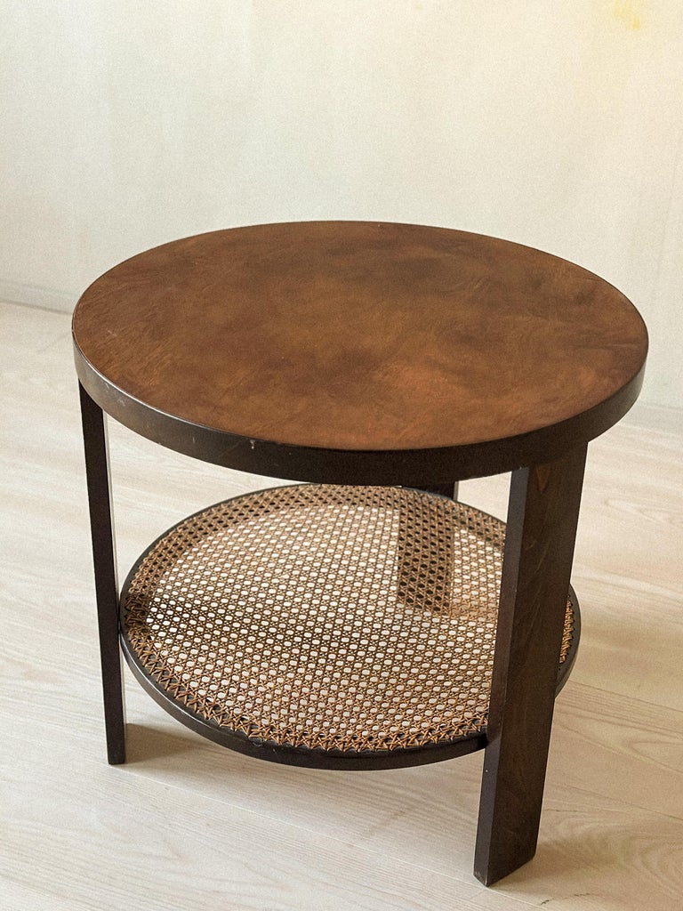 Fritz Hansen Side Table with Shelf, Model no 1535, Denmark, c 1930s - Image 5