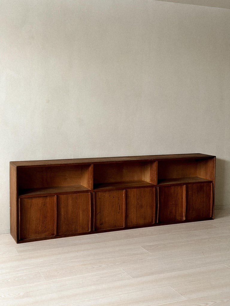 Mid-Century Oak Sideboard in style of Jean Prouvé, France, c. 1950s - Image 9